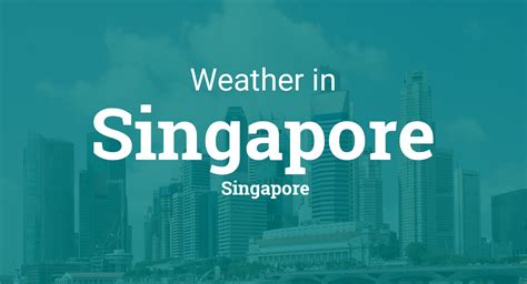 singapore weather forecast 7 days